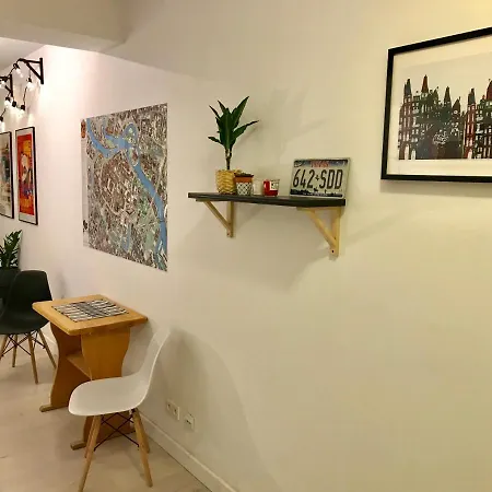 Daire Scandinavian Art&plant Modern Studio Oldtown-2min! Wroclaw